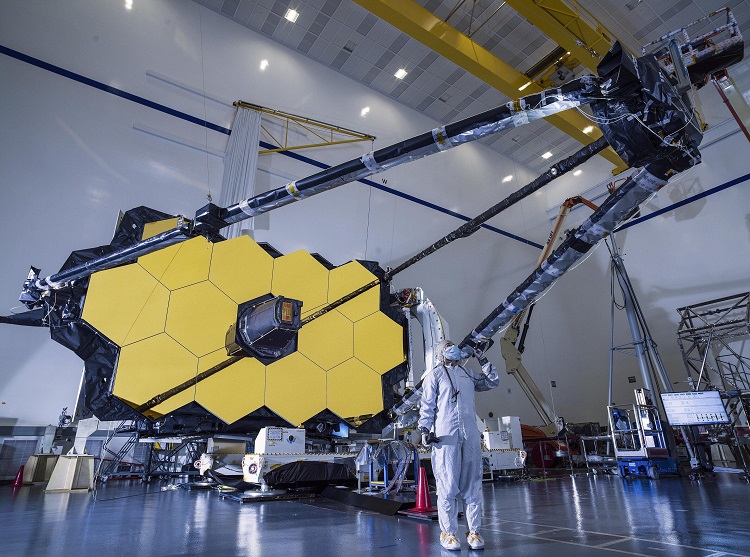 
														
														NASA “Jeyms Uebb” teleskopini kosmosga uchirish muddatini kechiktirdi
														
														