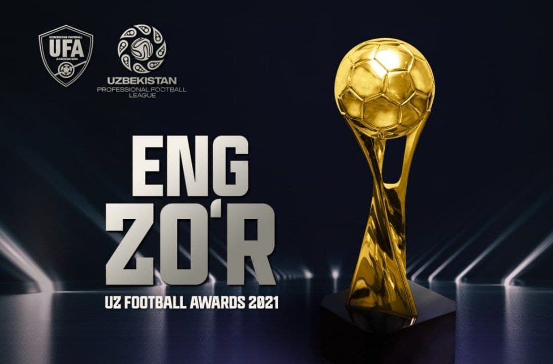 
														
														UZ Football Awards-2021: Oʻzbek futbolida yilning eng yaxshisi boʻlish uchun qator nominatsiyalar boʻyicha yakuniy nomzodlar eʼlon qilindi
														
														