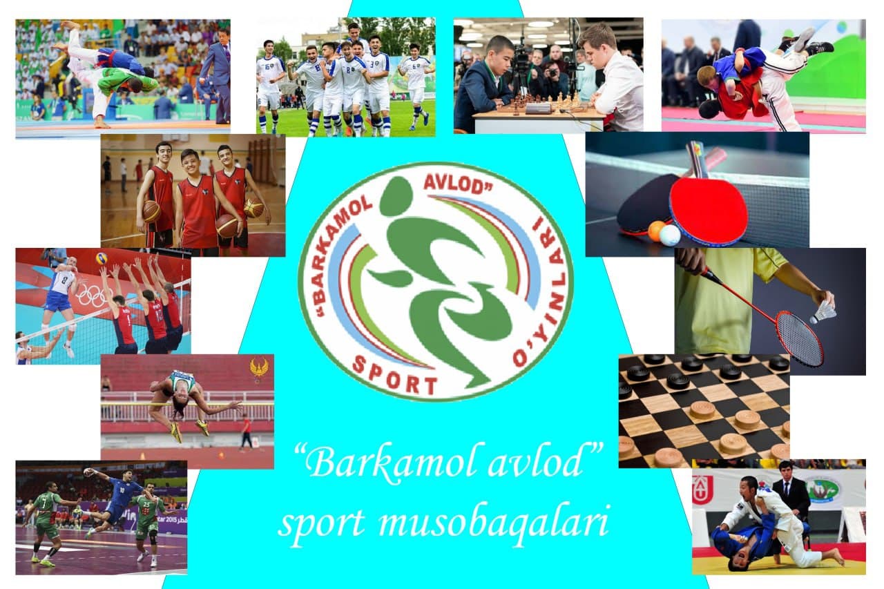
														
														2022-yilda “Barkamol avlod” sport musobaqalarining respublika bosqichi doirasida 3 ta musobaqa boʻlib oʻtadi
														
														