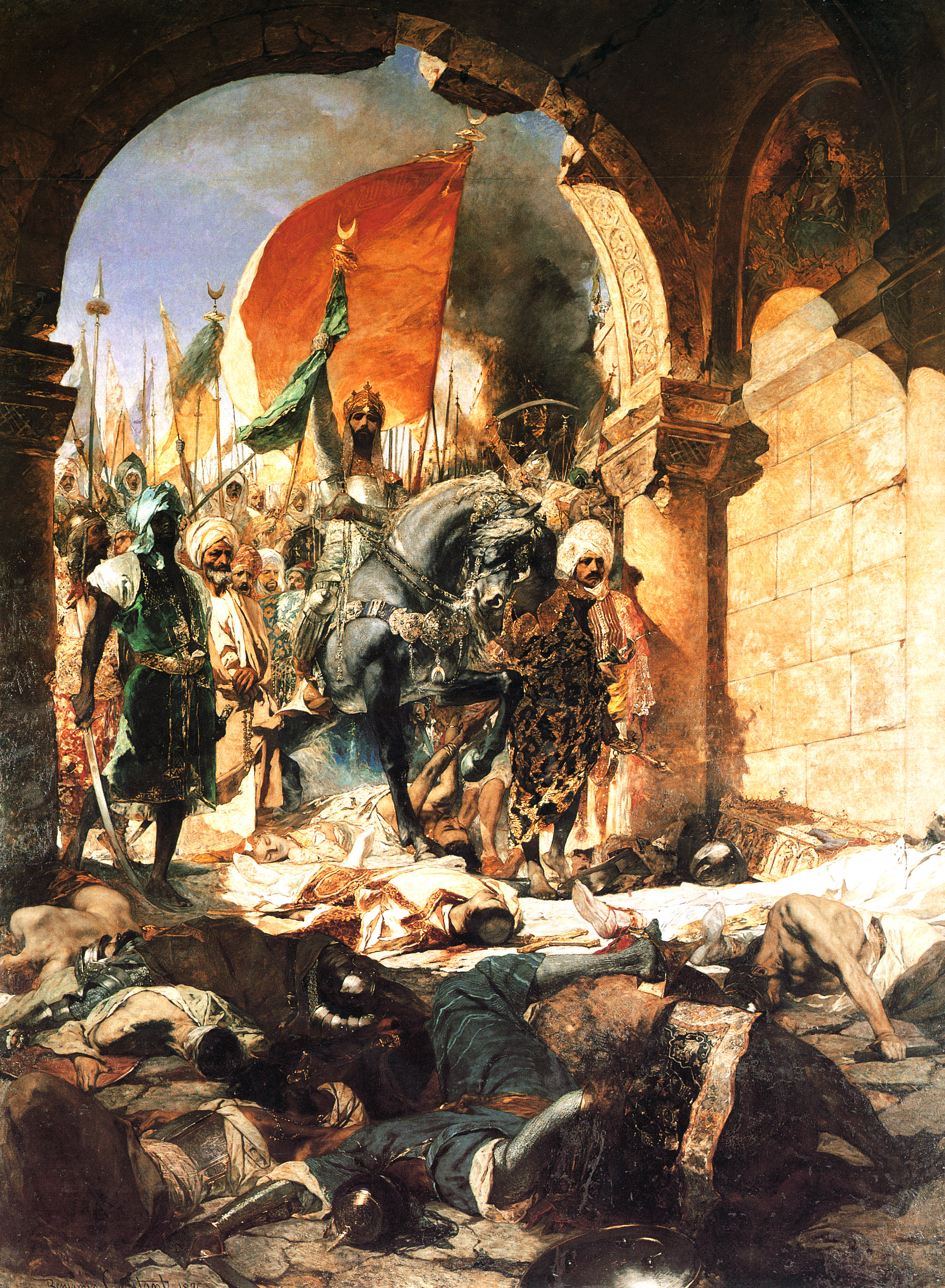 
											
											"Oltin ko'prik"ning qulashi yoxud Vizantiya imperiyasining intihosi. Konstantinopolning fath etilganiga 569 yil boʻldi
											
											