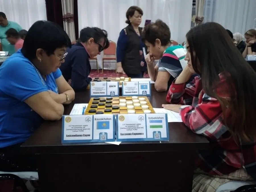 
											
											Shashka: Jahon chempionatida hozircha 3ta oltin, 3ta kumush va 1ta bronza medali qoʻlga kiritildi
											
											