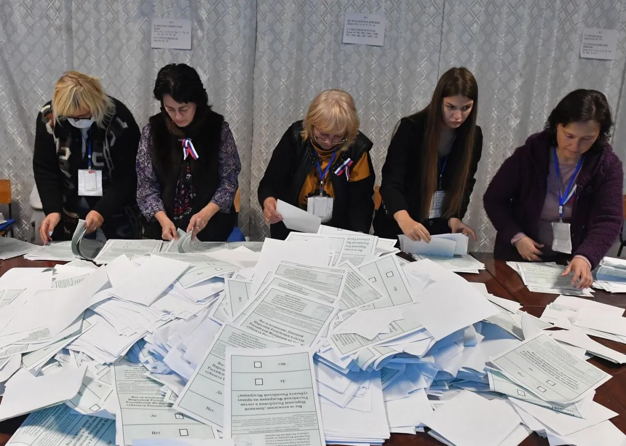 
											
											Donetsk, Lugansk, Zaporojye va Xersonda o‘tkazilgan referendum natijalari ma’lum
											
											