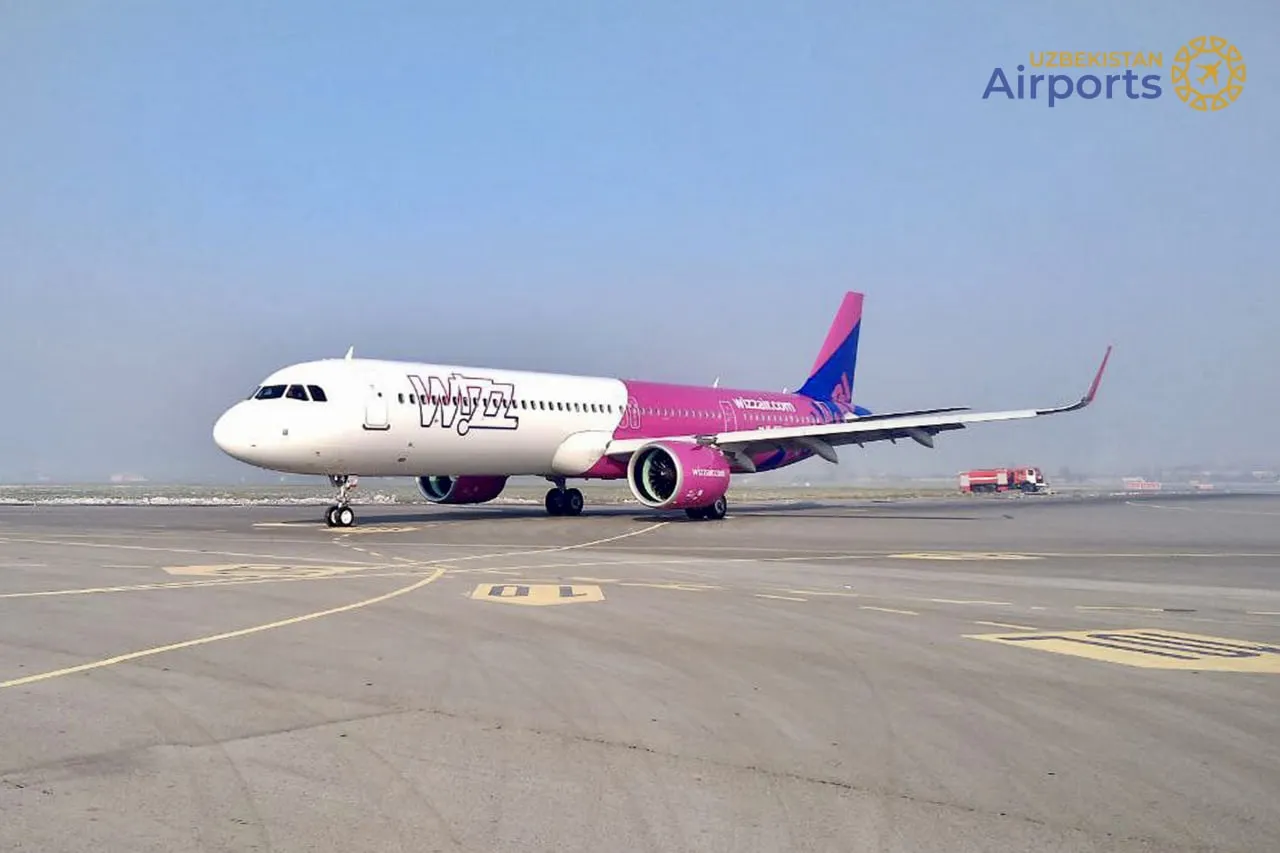 
											
											“WizzAir” aviakompaniyasi Samarqandga parvozlarni yo‘lga qo‘ydi
											
											