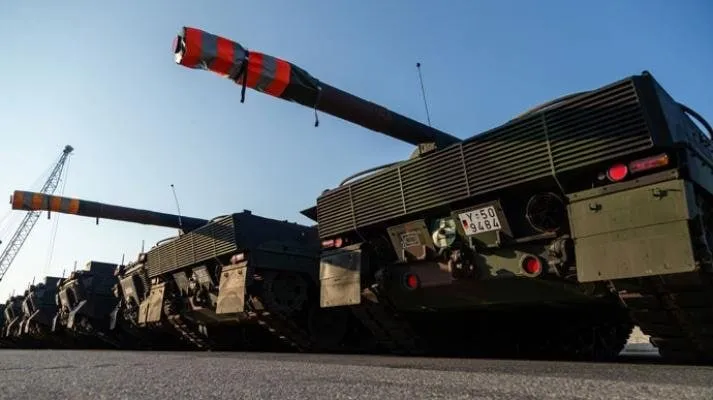 
											
											Norvegiya Ukrainaga Leopard 2 tanklarini yetkazib beradi
											
											
