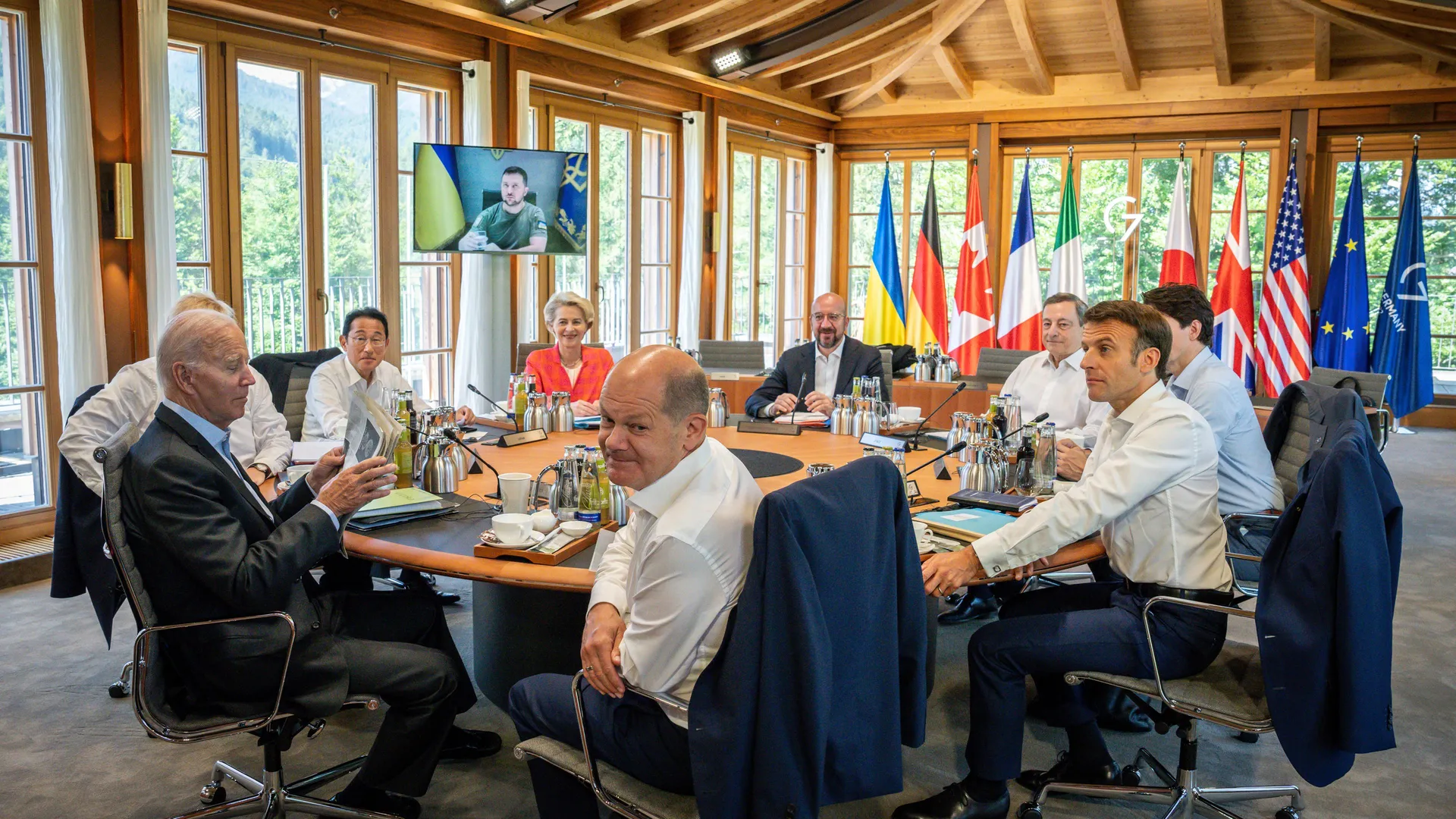 
											
											G7 davlatlari Rossiyani zudlik bilan Ukraina hududidan chiqib ketishga chaqirdi
											
											