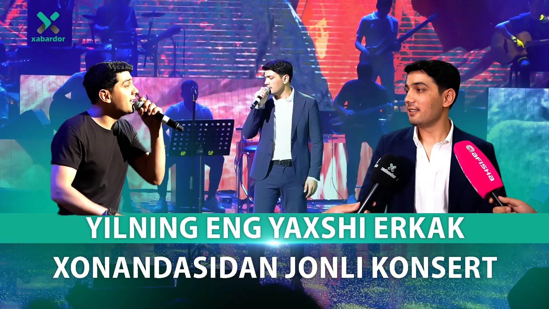Yilning eng yaxshi erkak xonandasidan jonli konsert