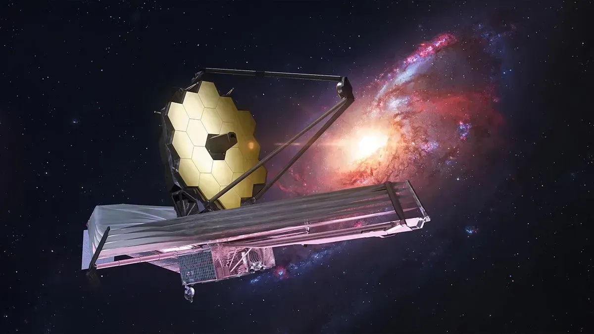 
											
											Жеймс Уебб телескопи коинотдаги энг хира галактикани топди
											
											