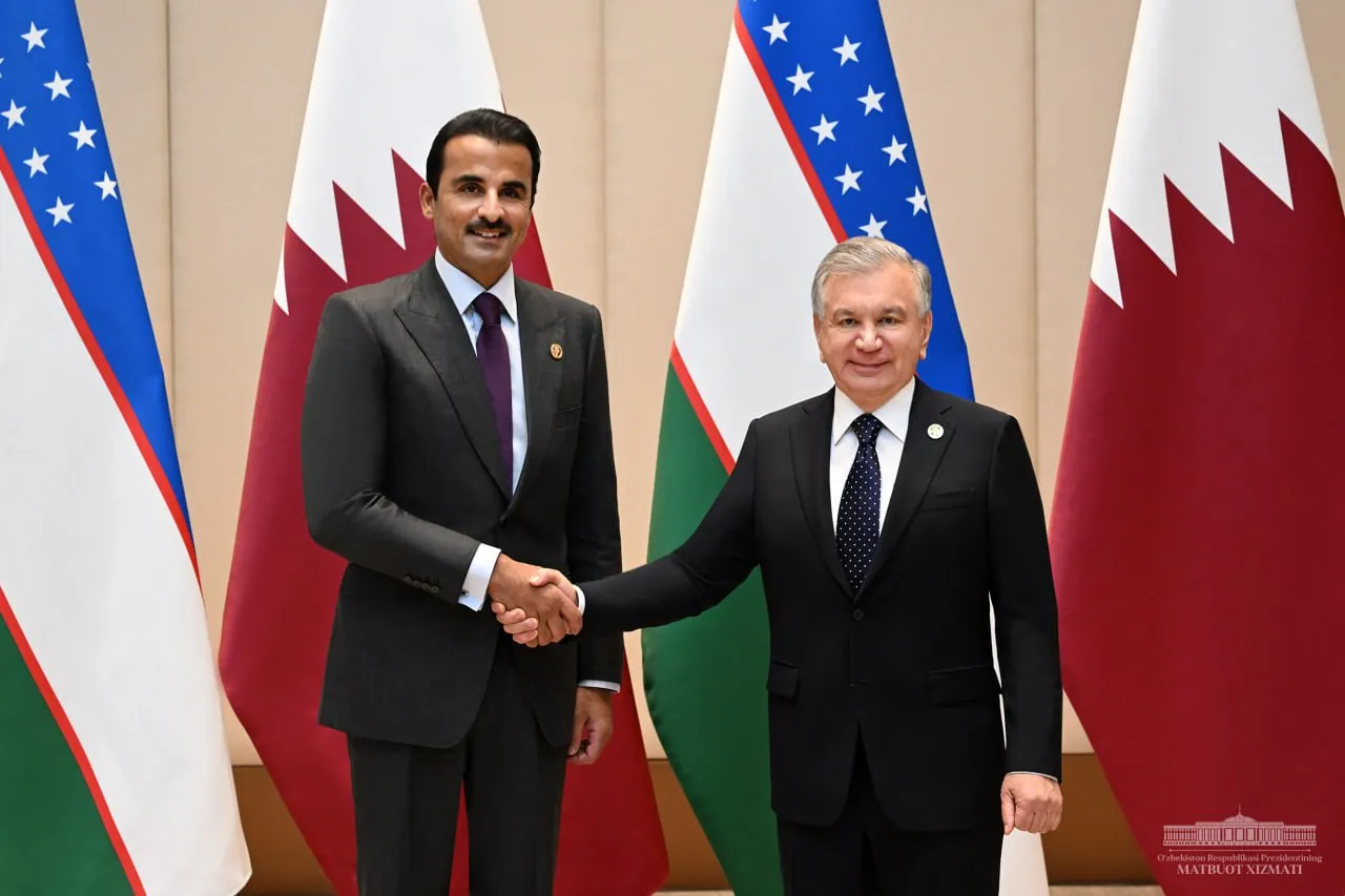 
											
											Mirziyoyev Qatar Amiri bilan suhbatlashdi
											
											