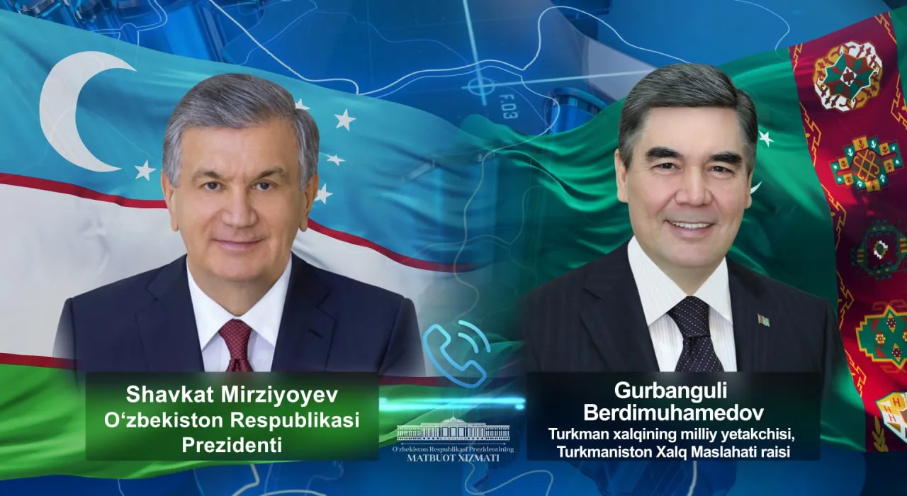 
											
											Shavkat Mirziyoyev Turkmaniston Prezidenti bilan telefon orqali strategik sheriklik munosabatlarini muhokama qildi
											
											