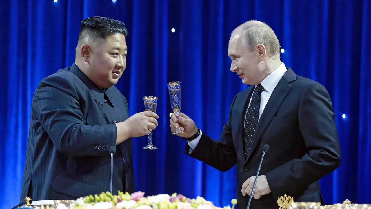 
											
											Ким Чен Ин Путинни Россия президентлигига қайта сайлангани билан табриклади
											
											