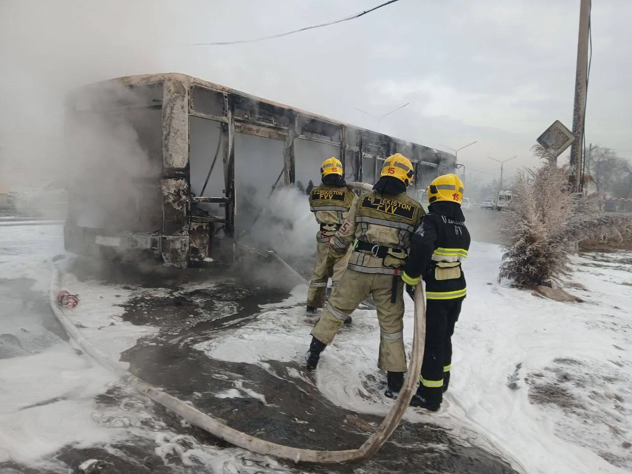 
											
											Олмазор туманида автобус ёниб кетди
											
											