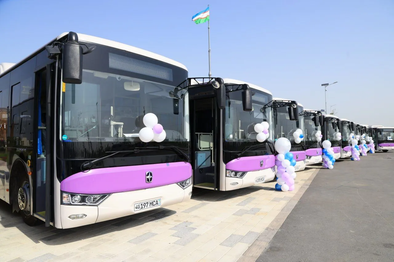 
											
											Farg‘onaga 24 ta zamonaviy avtobuslar olib kelindi
											
											