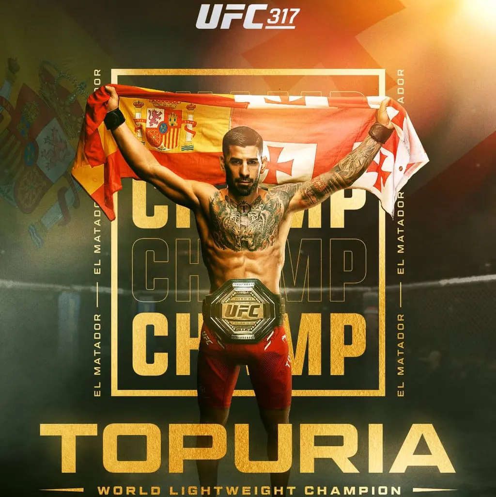 
											
											UFC 317. Iliya Topuriya Charlz Oliveyrani birinchi raundda nokautga uchratdi
											
											