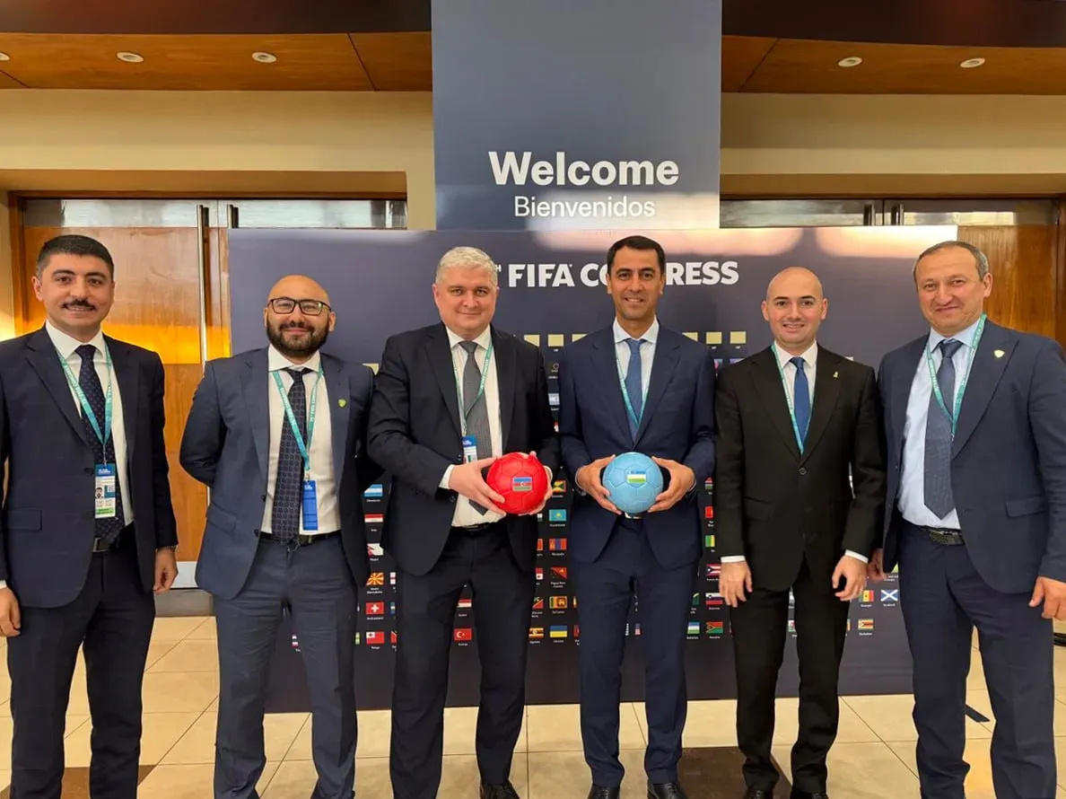 
											
											O‘zbekiston va Ozarbayjon 2027-yilgi U-20 Jahon chempionatini birgalikda o‘tkazish bo‘yicha FIFAga ariza yubordi
											
											