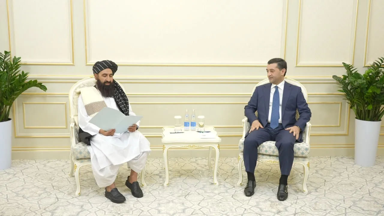 
											
											Baxtiyor Saidov Afg‘oniston tashqi ishlar vaziri bilan uchrashdi
											
											