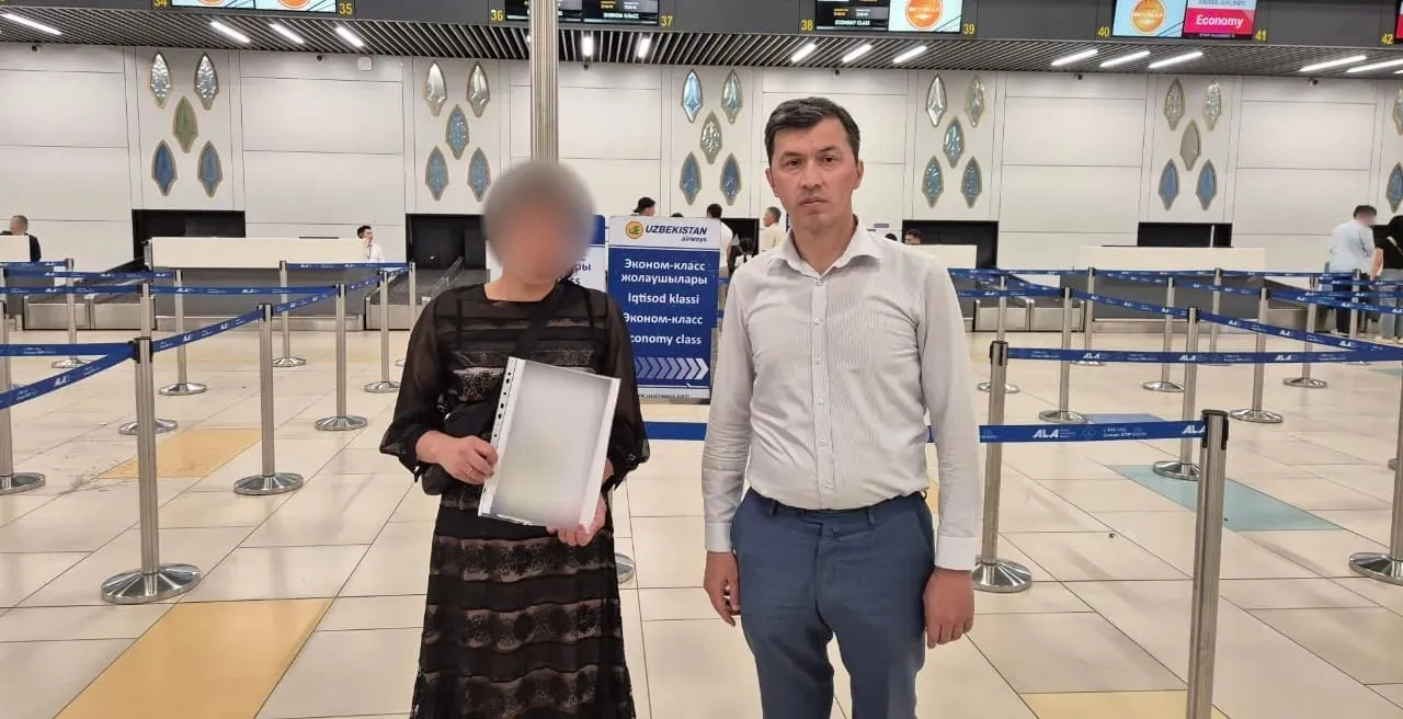 
											
											Қозоғистонда одам савдоси қурбони бўлган ўзбекистонлик ватанга қайтарилди
											
											