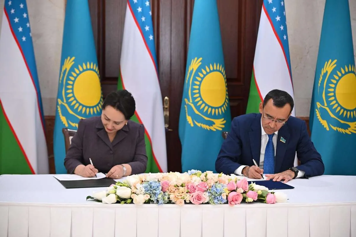 
											
											Tanzila Norboyeva Qozog‘iston Senati raisi bilan muhim kelishuvni imzoladi
											
											