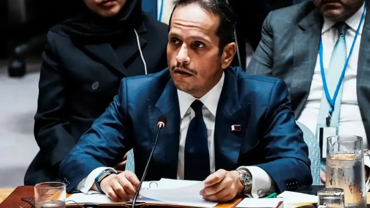 
											
											Tramp Qatar bosh vaziri bilan uchrashdi
											
											