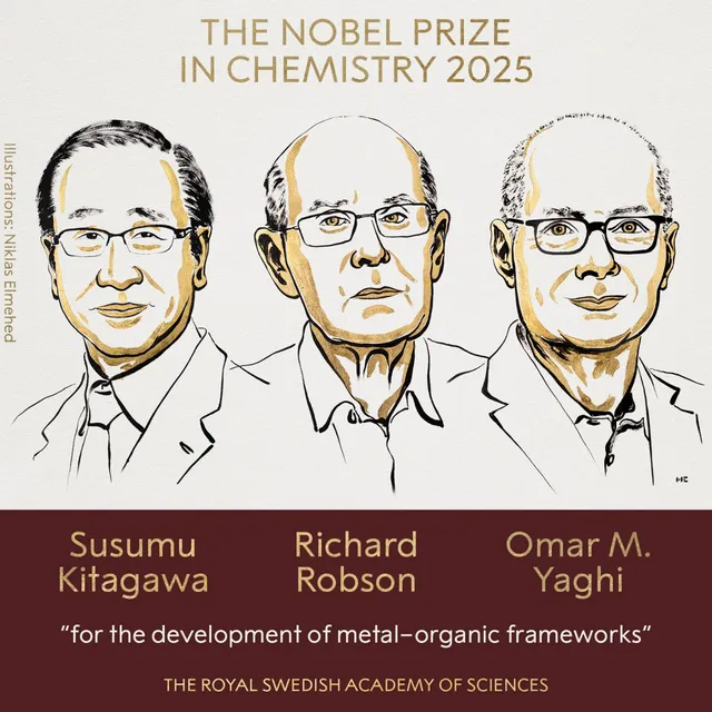 
											
											Kimyo bo‘yicha Nobel mukofoti g‘oliblari aniqlandi
											
											