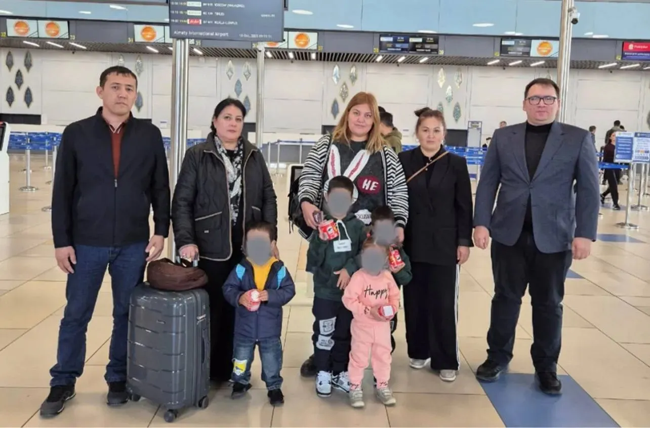 
											
											Olmaotada ota-ona qaramog‘isiz qolgan besh nafar bola O‘zbekistonga qaytarildi
											
											
