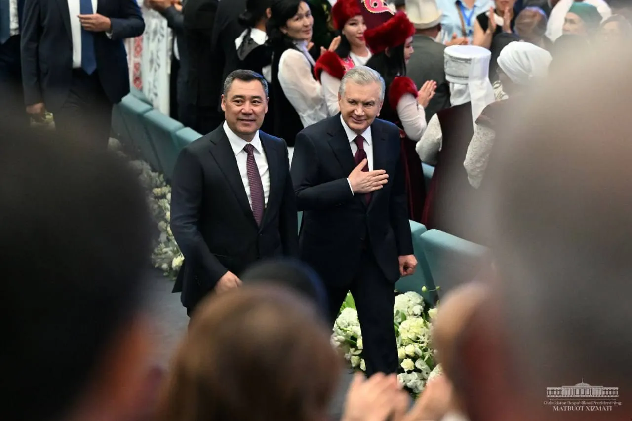 Sadir Japarov Shavkat Mirziyoyev va o‘zbek xalqiga tabrik yo‘lladi