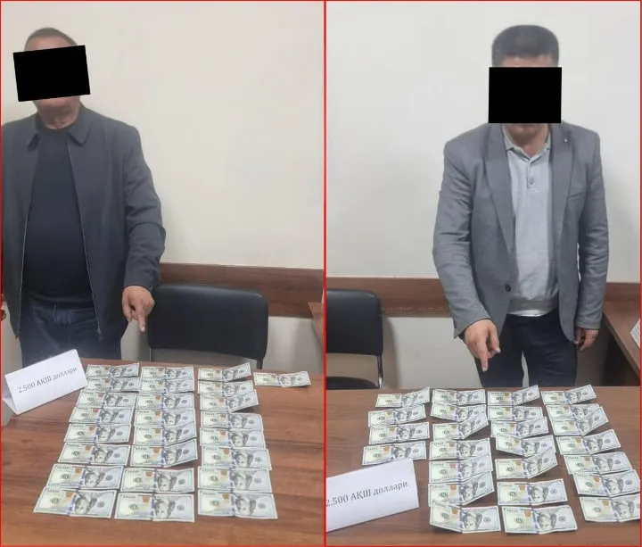 Samarqandda hokim yordamchisi va advokat pora bilan ushlandi