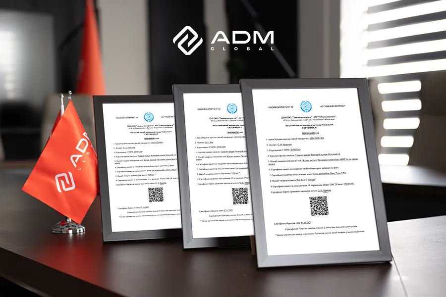 ADM Jizzakh — Ўзбекистонда маҳаллий ишлаб чиқарилган товарлар сертификатини олган биринчи автомобиль ишлаб чиқарувчиси