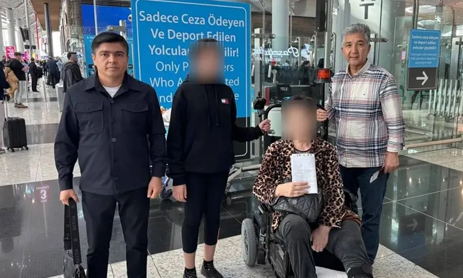 
														
														Туркияда қийин вазиятга тушиб қолган ўзбекистонлик аёл ва фарзанди ватанга қайтарилди
														
														