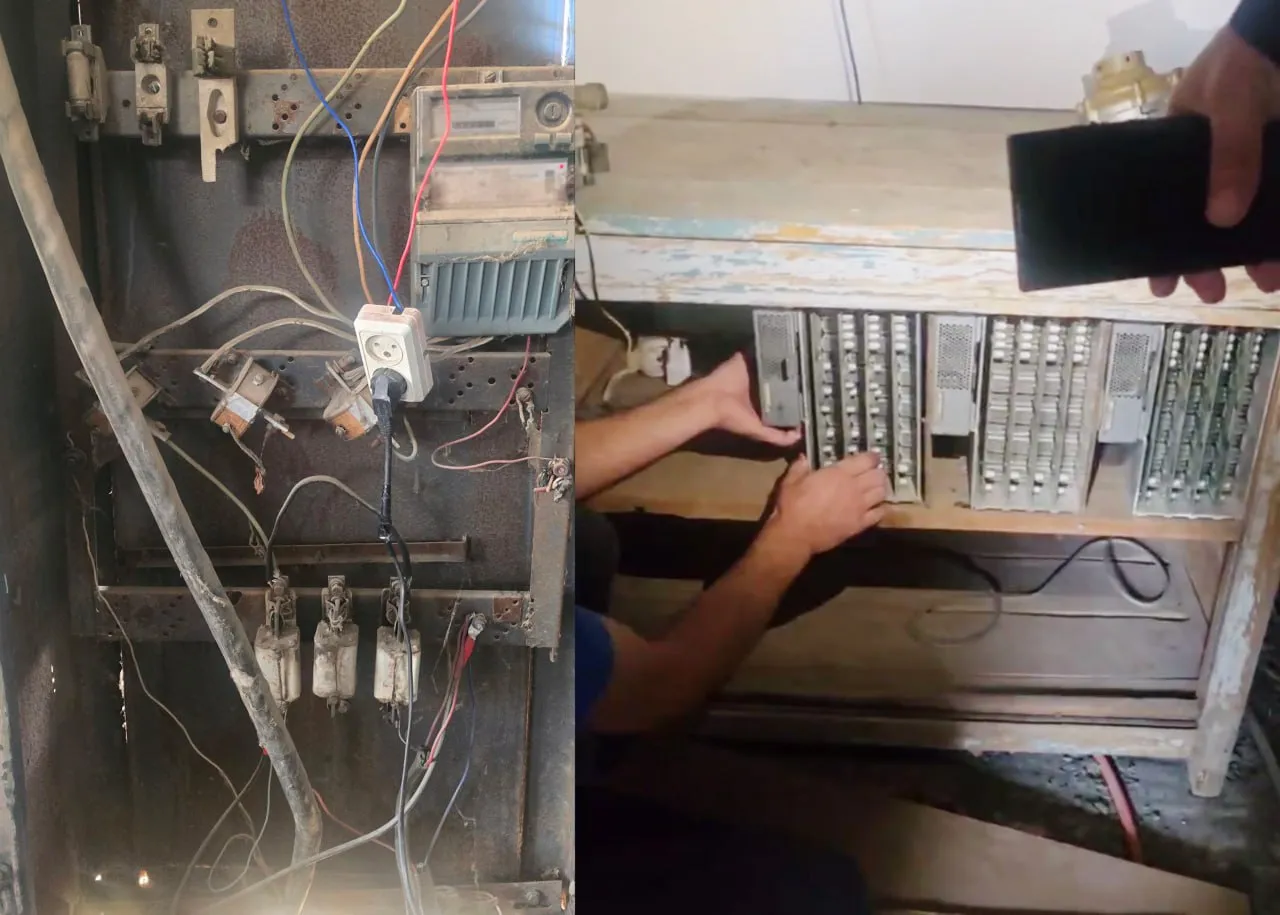 Қибрайда “майнинг ферма” 1 млрд сўмлик “свет”ни талон-торож қилди