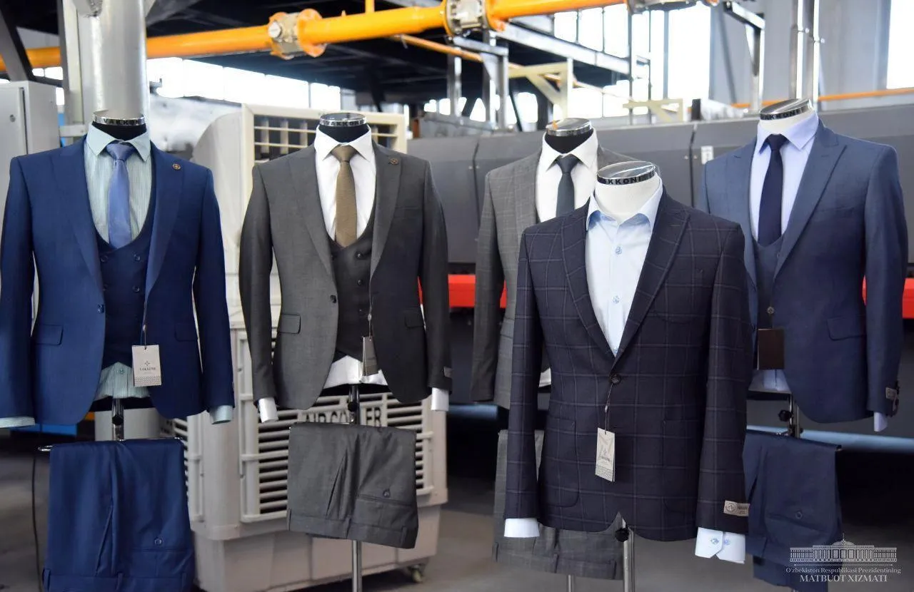 Kiyim ishlab chiqarishda yetakchi hududlar nomi e’lon qilindi