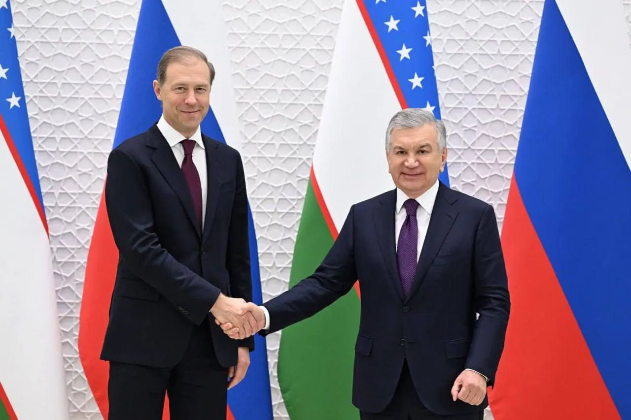 Prezident Shavkat Mirziyoyev Rossiya delegatsiyasini qabul qildi