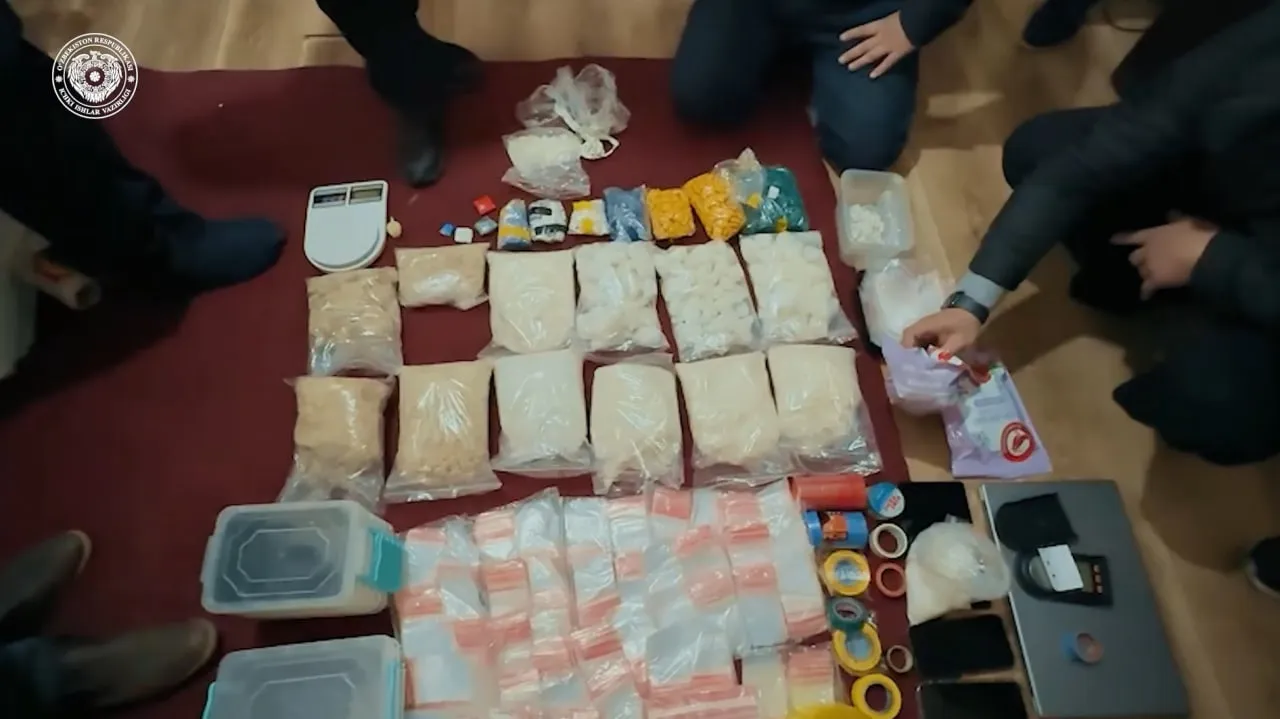 Toshkentda 17 kg narkotik sotishni rejalashtirgan jinoiy guruh a’zolari qo‘lga olindi