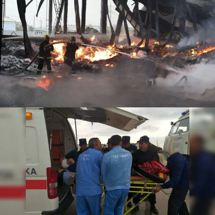 Бухорода портловчи моддалар ишлаб чиқариш цехидаги портлашда 4 киши ҳалок бўлди