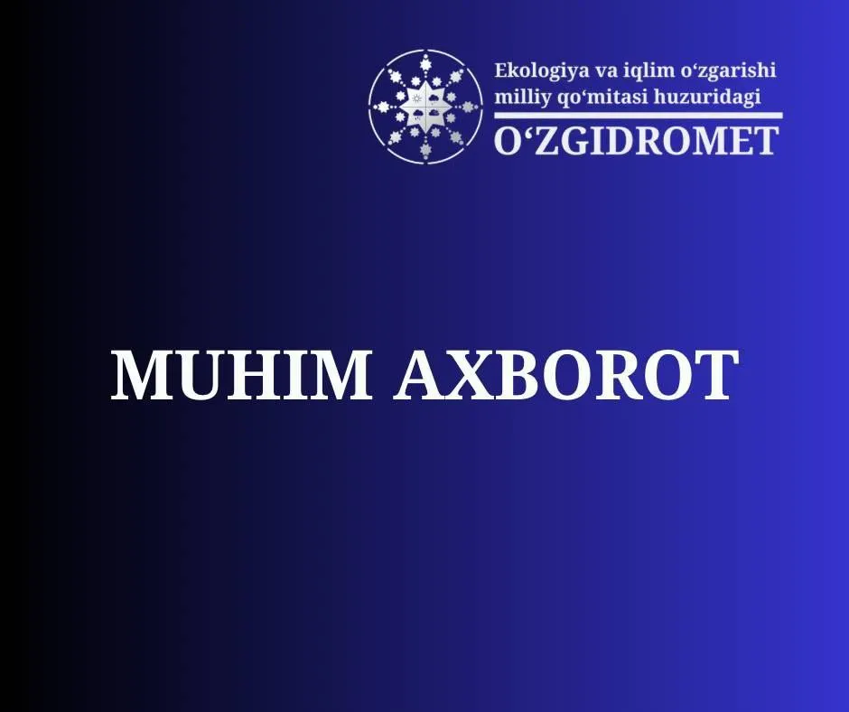 
														
														Poytaxtni va ba'zi viloyatlarni tuman qoplaganligi sababli "O‘zgidromet" muhim ma'lumot bilan chiqdi
														
														