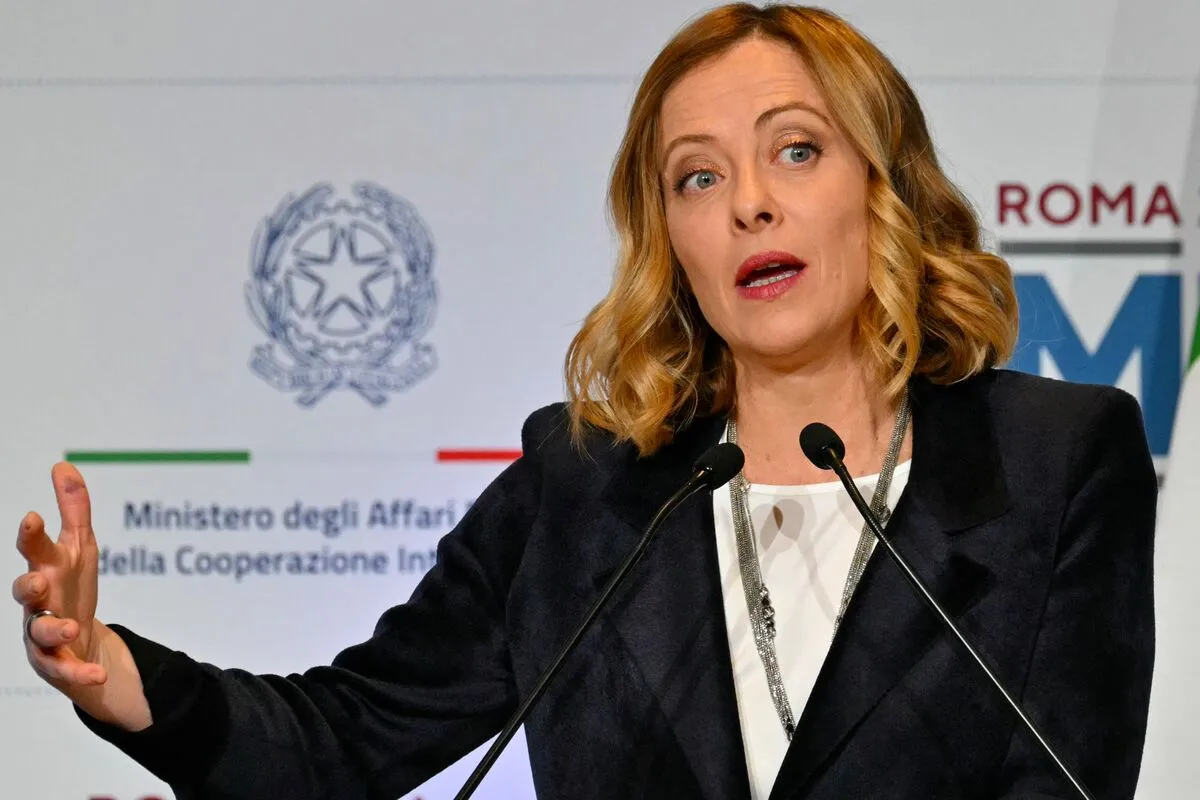 
														
														Жоржа Мелони ЕИ давлатларини АҚШ билан зиддиятга киришмасликка чақирди
														
														