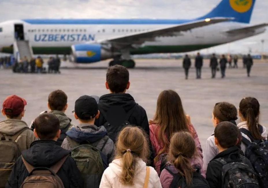 Россияда қаровсиз қолган 14 нафар бола Ўзбекистонга қайтарилди