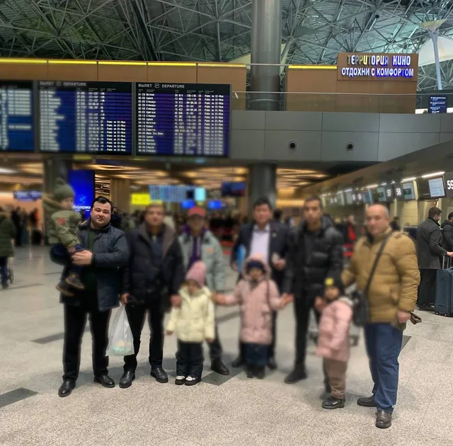 Россияда қаровсиз қолган олти бола Ўзбекистонга қайтарилди