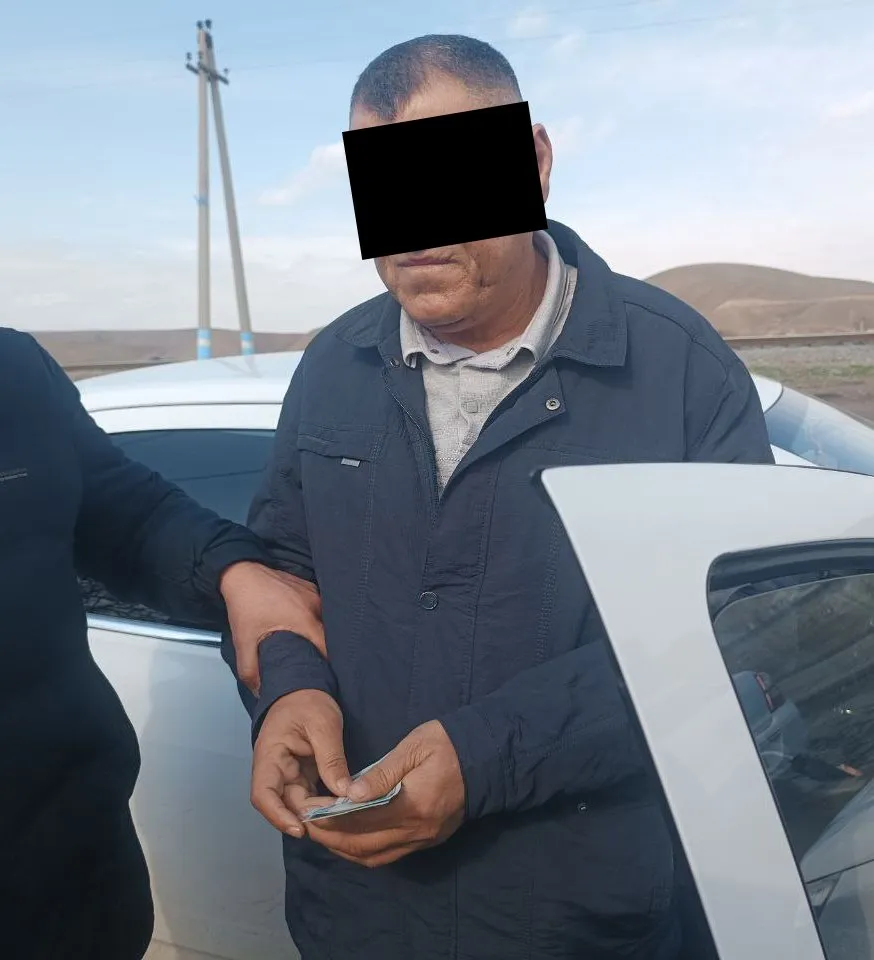 Surxondaryoda tuman ekologiya bo‘limi boshlig‘i pora bilan ushlandi