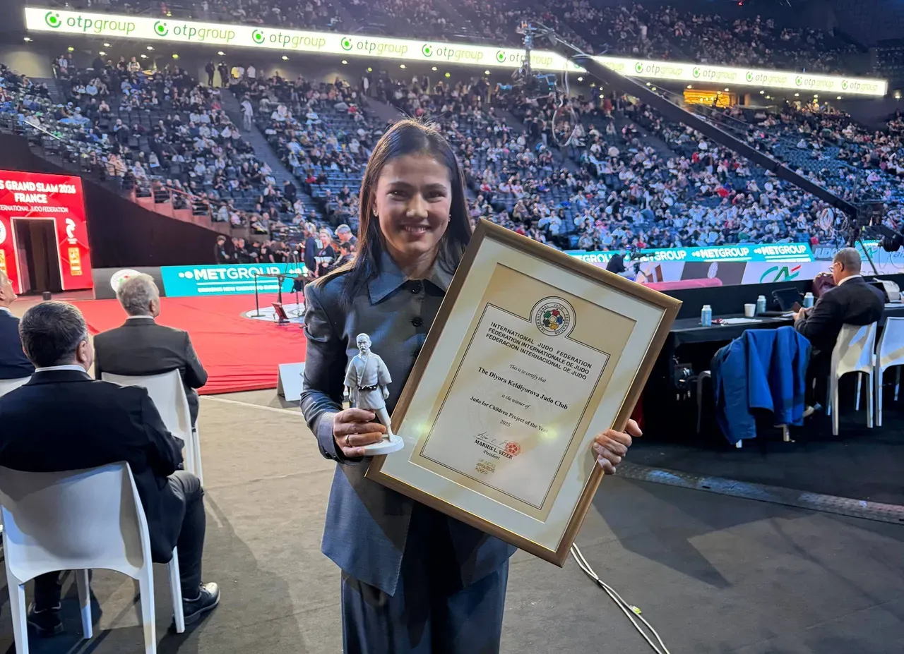 
														
														Keldiyorova tashkil etgan dzyudo klubi “Eng yaxshi bolalar loyihasi” deb topildi
														
														