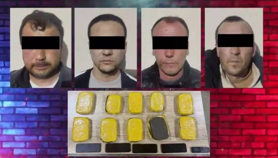 
														
														Andijonda transmilliy jinoiy guruh 9 kg dan ortiq gashish bilan ushlandi
														
														