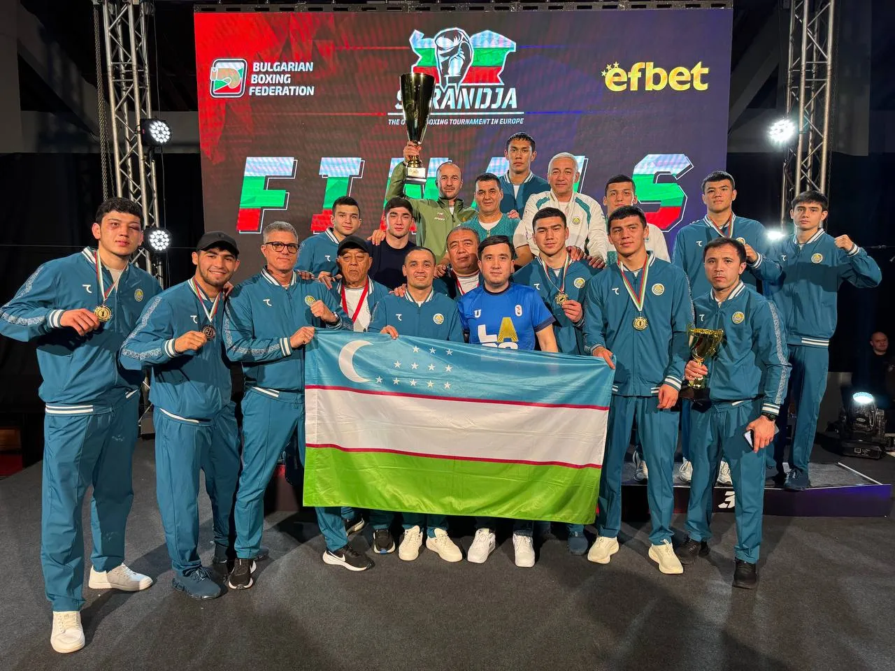 Boks. “Stranja” turnirida 17 ta medal jamg‘argan O‘zbekiston terma jamoasi musobaqada tengisiz bo‘ldi