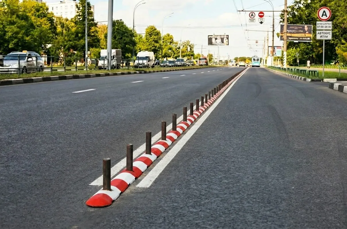 
														
														Toshkentda avtobus yo‘laklari maxsus to‘siqlar bilan ajratiladi
														
														