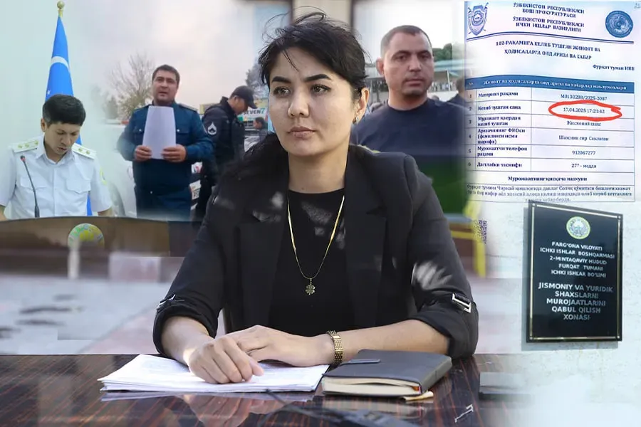 Мактаб директорига зўравонлик қилган Фурқат ИИБ собиқ раҳбари ва ўринбосари 4 йилга қамалди