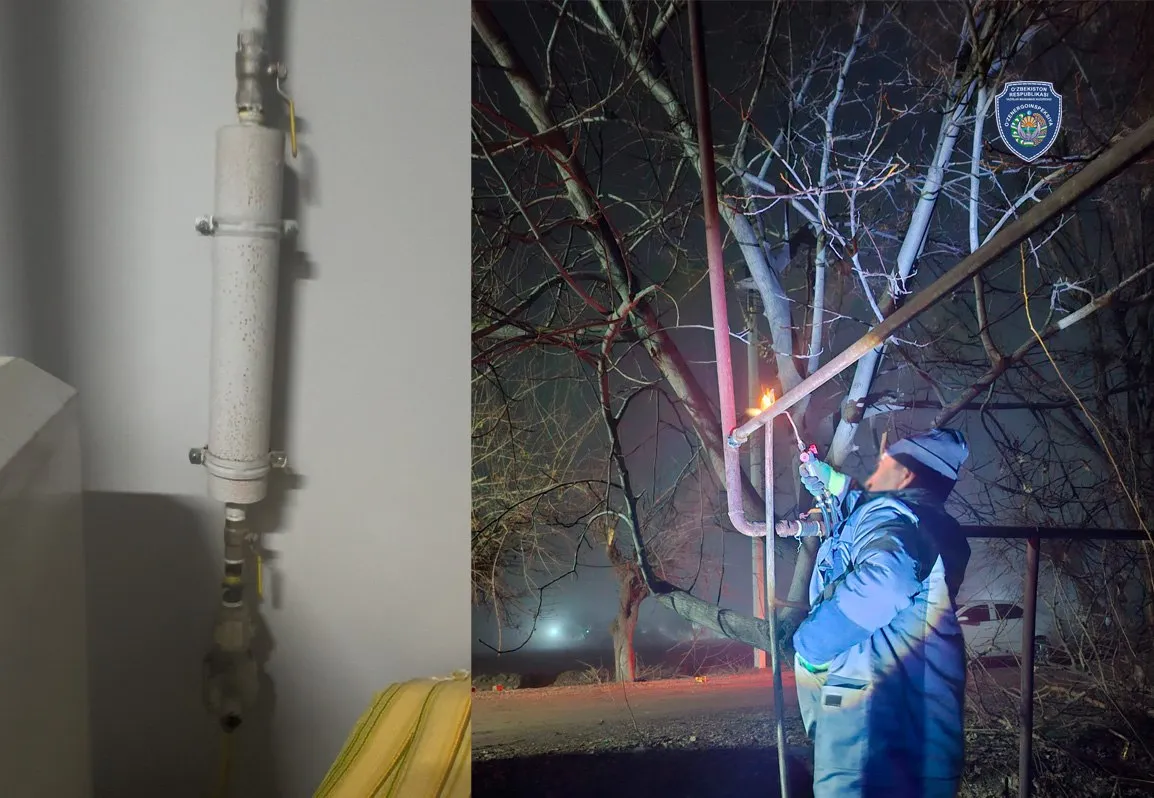 Toshkent viloyatida korxona 1 mlrd so‘mlik gazni o‘mardi