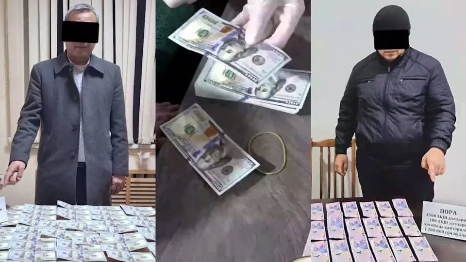 
														
														Toshkent va Namangan viloyatlarida mansabdorlar pora bilan qo‘lga tushdi
														
														