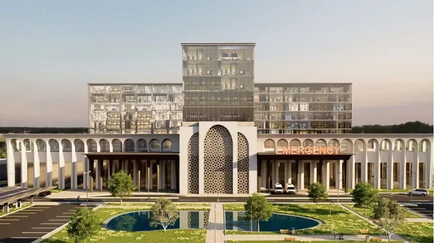 
														
														Фарғонада 800 ўринли кўп тармоқли замонавий шифохона бунёд этилади
														
														