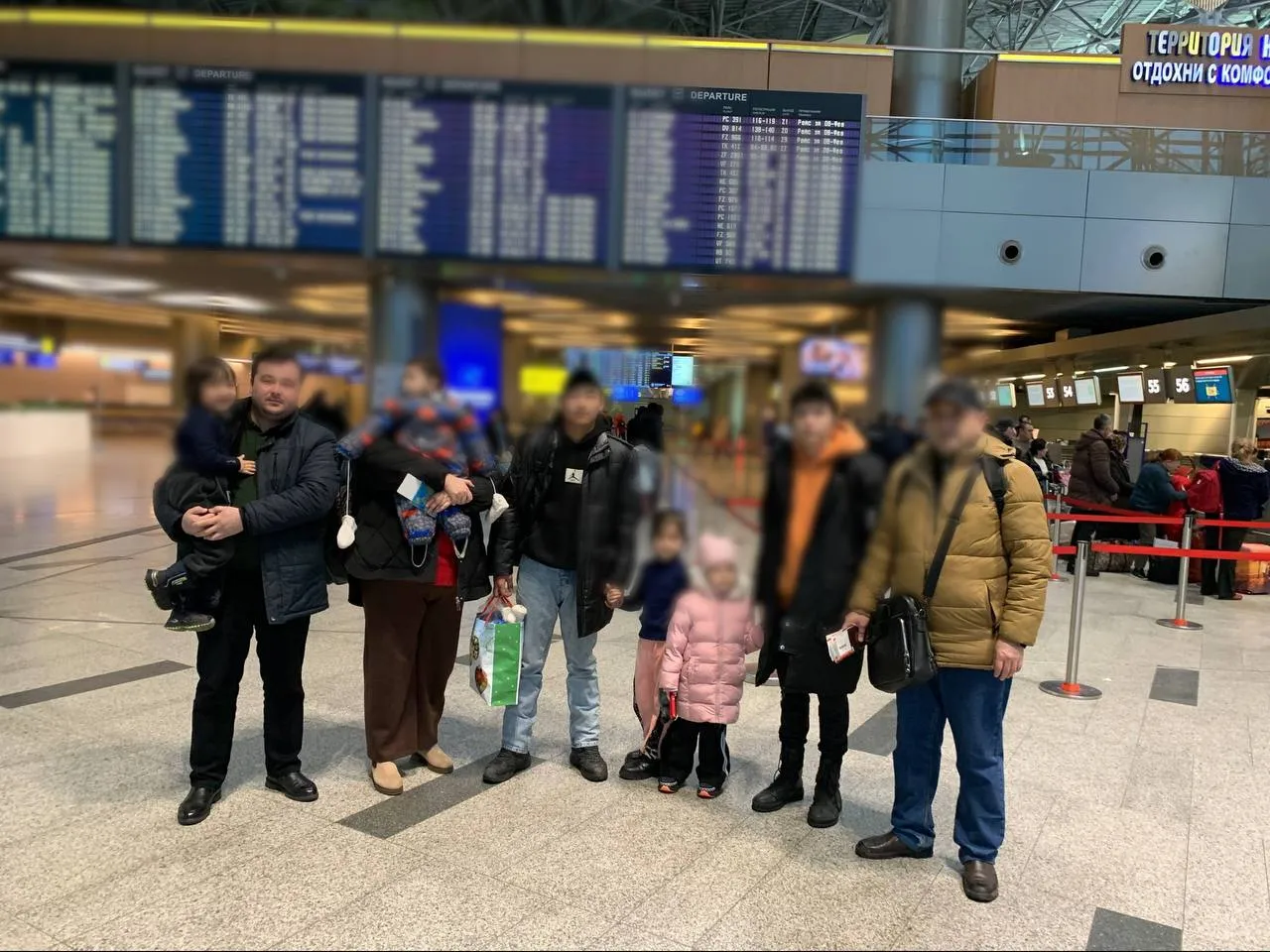 Rossiyada qarovsiz qolgan yana 6 nafar bola vatanga qaytarildi