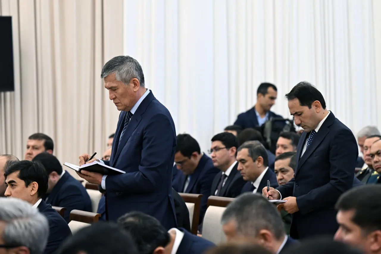 
														
														Tarmoq rahbarlari o‘zimizdagi xomashyodan tayyor mahsulot yaratish haqida doim bosh qotirishi kerak – Prezident
														
														