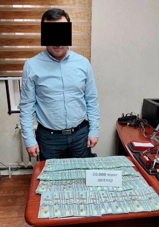 
														
														Toshkentda FVV xodimiga 30 ming dollar pora taklif qilgan tadbirkor ushlandi
														
														